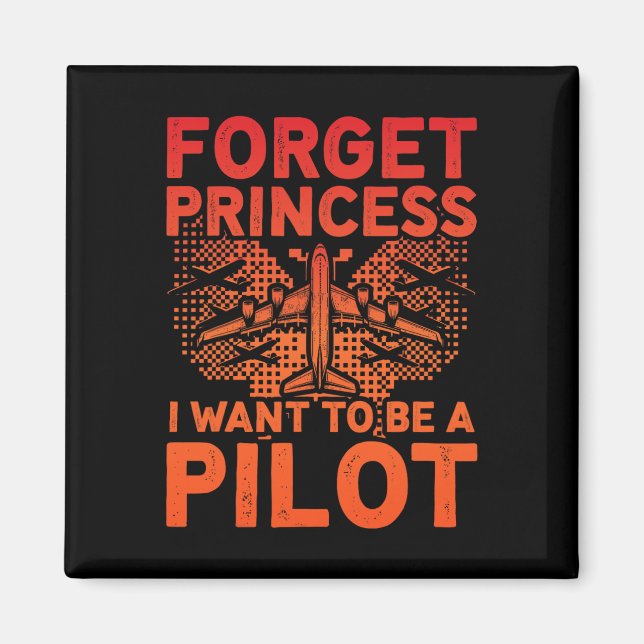 Íman Esquece A Princesa Que Quero Ser Uma Mulher Piloto (Frente)