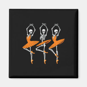 Íman Esqueleto Dançando Engraçado Ballerina Menina de M