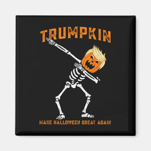 Íman Esqueleto de Dabbing Trump Trumpkin torna o Hallow