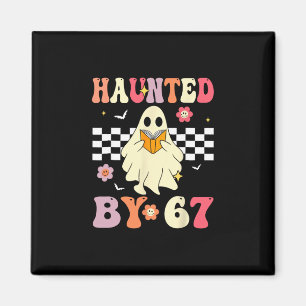 Íman Esqueleto de Halloween Assombrado Número Seis Sete
