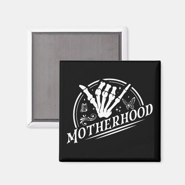 Íman Esqueleto de Rocha da Motherania Sarcástico Oferta (Front/Back)