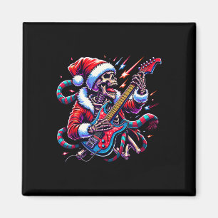 Íman Esqueleto de Rockin' Xmas - Feriado de Violão Elét