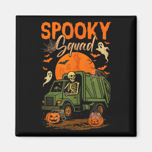 Íman Esqueleto de Spookeen Halloween Dirigindo Lixo Tr