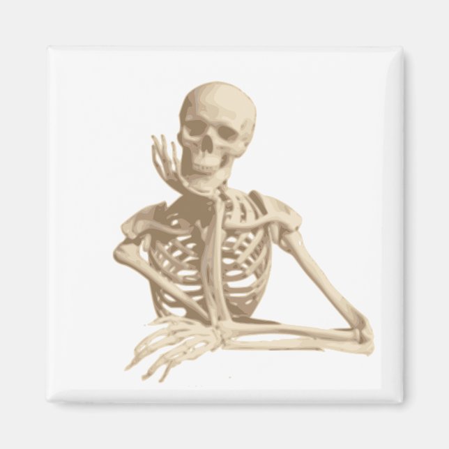 Íman Esqueleto Feliz (Frente)