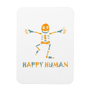 Íman Esqueleto humano feliz