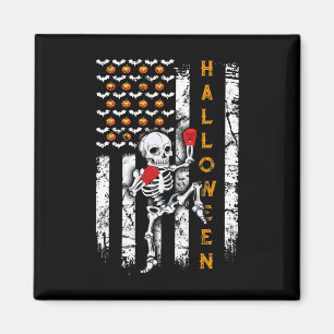 Íman Esqueleto Muay Thai Halloween Kickboxing Mma Bande