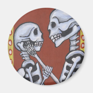 Íman Esqueletos do diâmetro de los muertos no ímã do
