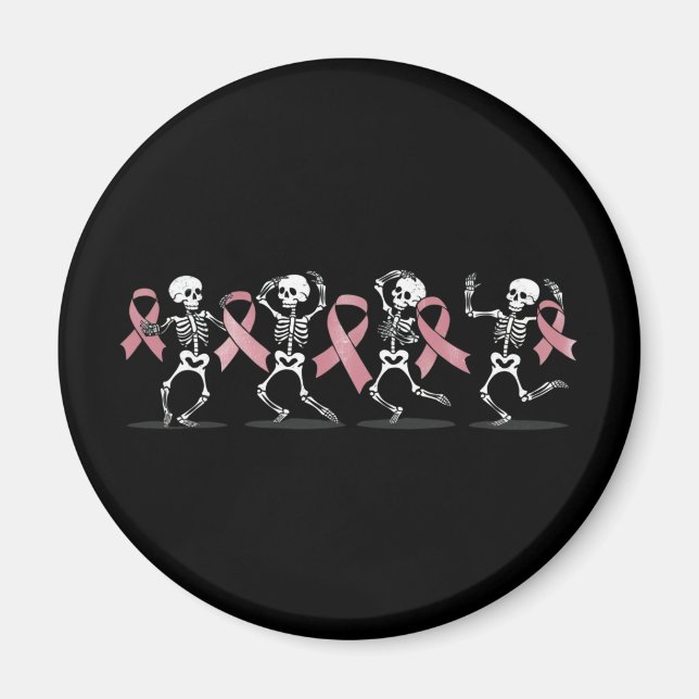 Íman esqueletos fazendo uma dança viva (Frente)