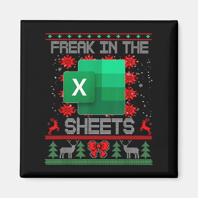 Íman Esquema Nas Folhas Do Excel Spreadsheet Ugly Chris (Frente)