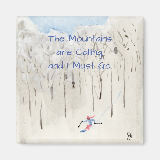 Íman Esqui (Frente)