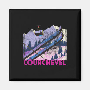 Íman Esqui Courchevel - Esqui Courchevel Estilo Vintage