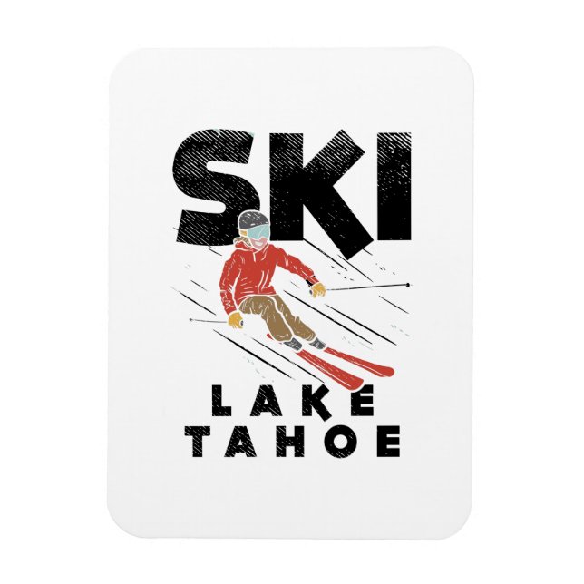 Íman Esqui - Lago Tahoe de Esqui (Vertical)