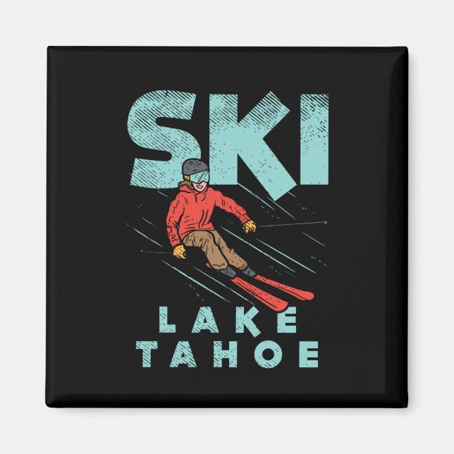 Íman Esquiar Lago Tahoe (Frente)