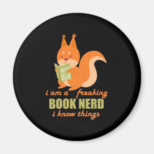 Íman Esquilo do Nerd de Livro