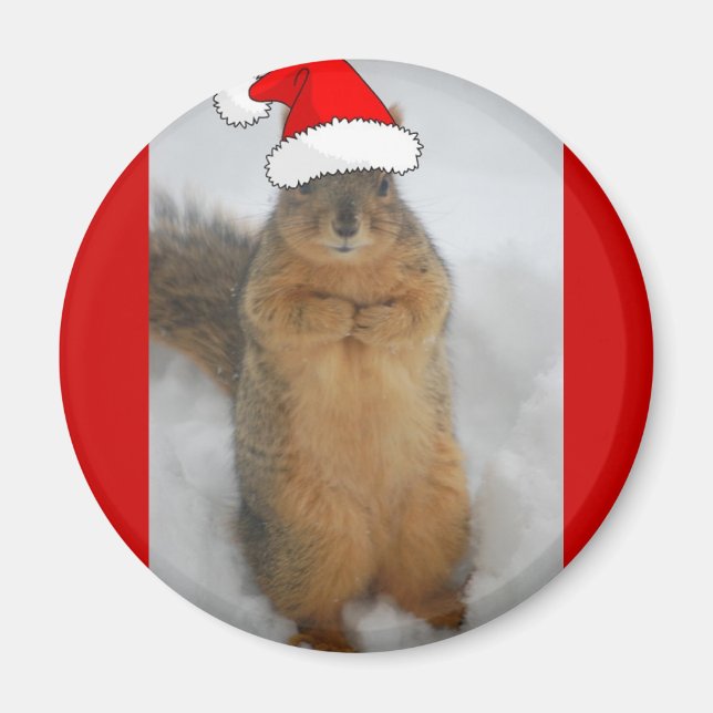 Íman Esquilos de Natal (Frente)