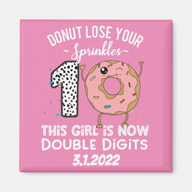 Íman Essa garota agora tem dois dígitos no décimo anive (Frente)