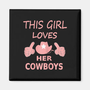 Íman Essa Menina Ama Seu Cowboy Cute Dallas