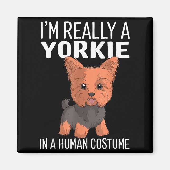 Íman Esse É Meu Disfarce Humano Eu Sou Um Cachorro York (Frente)