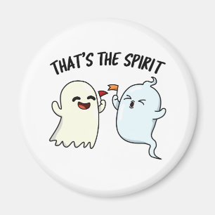 Íman Esse é o Espírito Cute Halloween Ghost Pun