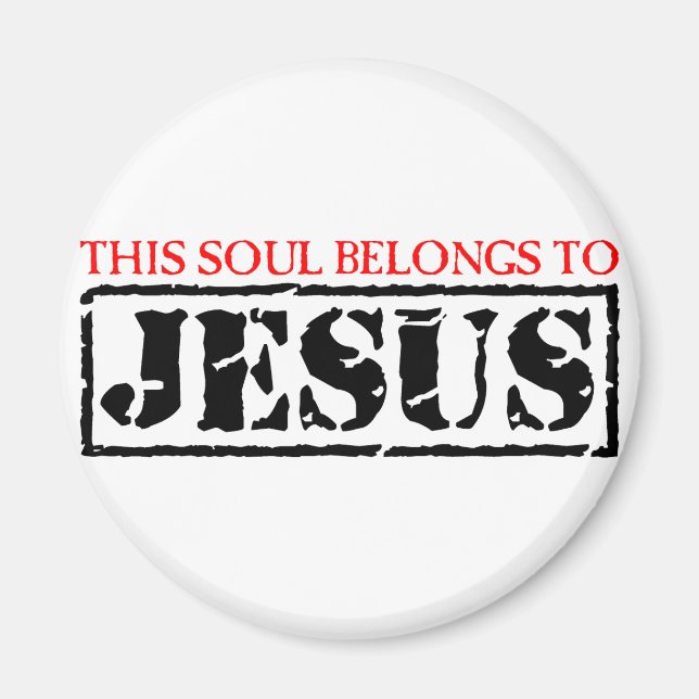 Íman Esta Alma Pertence a Jesus (Frente)