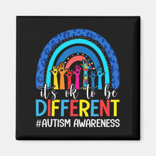 Íman Está bem ser diferente Autismo Sensibilização Leop