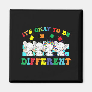 Íman Está bem ser diferente na consciência do Autismo E