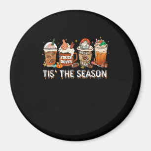 Íman Esta É A Época De Futebol Pumpkin Spice Halloween