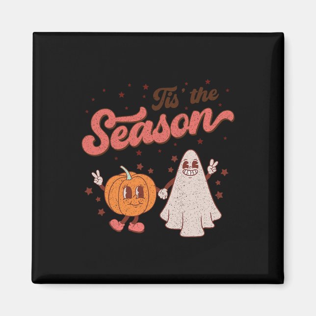 Íman Esta É A Época Pumpkin Spice Call Autumn Boo Hall (Frente)