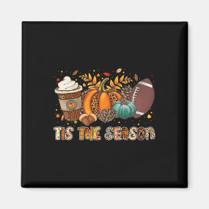 Íman Esta É A Época Pumpkin Spice Futebol Halloween
