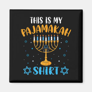 Íman Esta É A Minha Camisa De Pijakah Hanukkah Pajama M