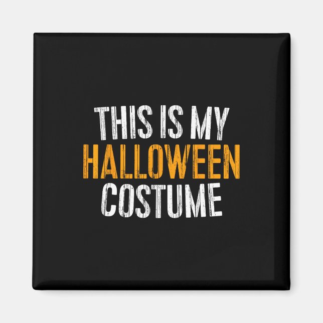 Íman Esta É A Minha Costume De Halloween (Frente)