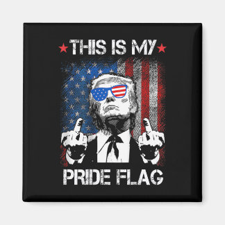 Íman Esta é minha bandeira do orgulho EUA Americana 4 d