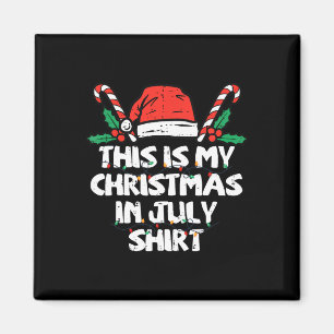 Íman Esta É Minha Camisa De Natal Em Julho Pijama De Na