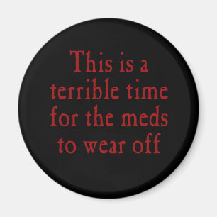 Íman Esta é uma estadia terrível para que os meds