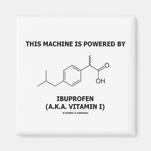 Íman Esta Máquina É Alimentada Por Ibuprofeno (Vitami