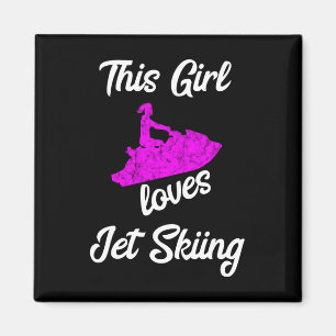 Íman Esta Menina Adora Jet Skiing Watercraft Jet Ski Wa