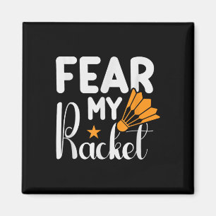 Íman Está No Meu Dna Badminton Shuttle Racket Badminton