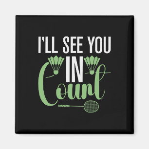 Íman Está no meu Dna Dminton Shuttle Racket Dminton Pla