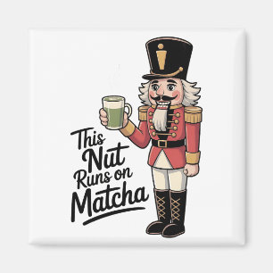 Íman Esta Nut Está Correndo no Matcha Christmas Nutcrac