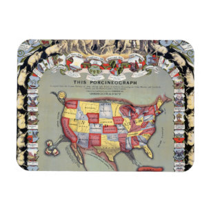 Íman ESTA PORCINEOGRAFIA, c1876