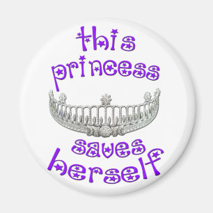 Íman Esta princesa Salvamento Ela mesma