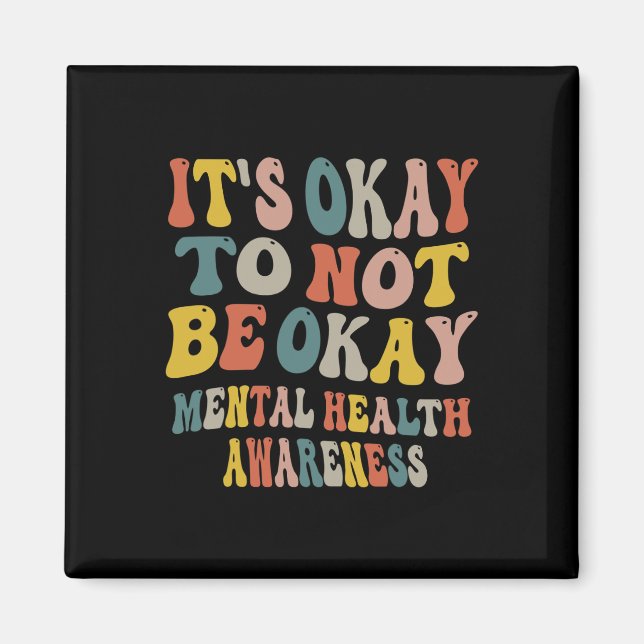 Íman Está tudo bem não estar bem Sensibilização para a  (Frente)