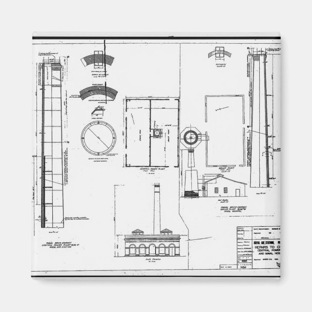 Íman Estação Aérea Naval dos Estados Unidos (Frente)