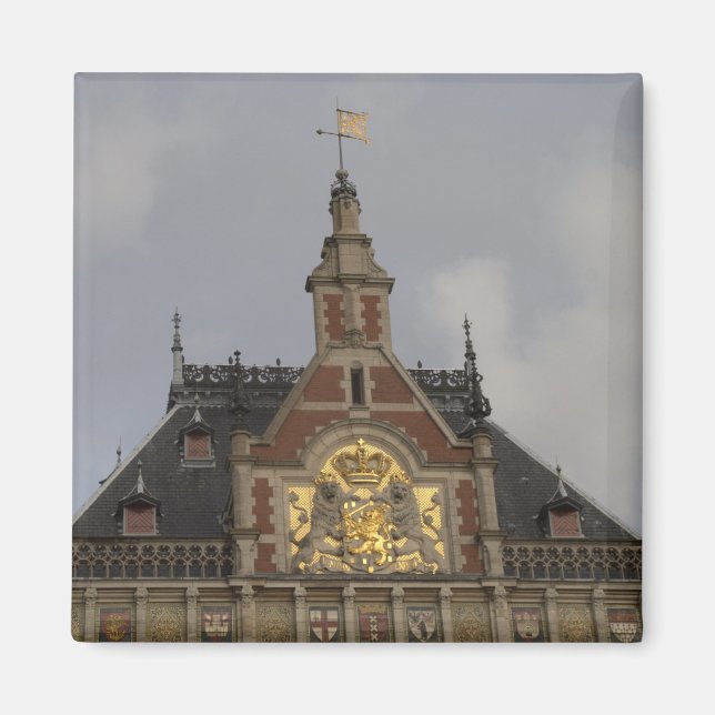 Íman Estação Central, Amsterdã (Frente)