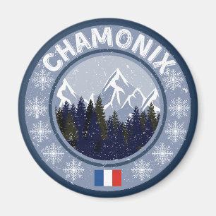 Íman Estação Chamonix de Ski