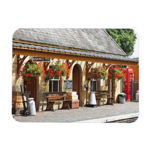 ÍMAN ESTAÇÃO DE COMBOIO ANTIGO