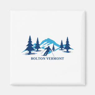 Íman estação de esqui bolton vermont esqui esquiador