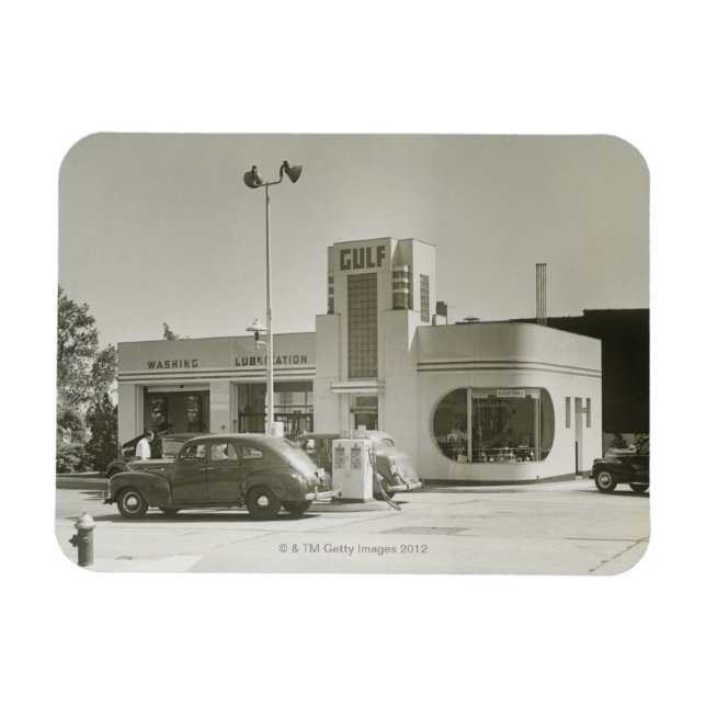 Íman Estação de gás (Horizontal)