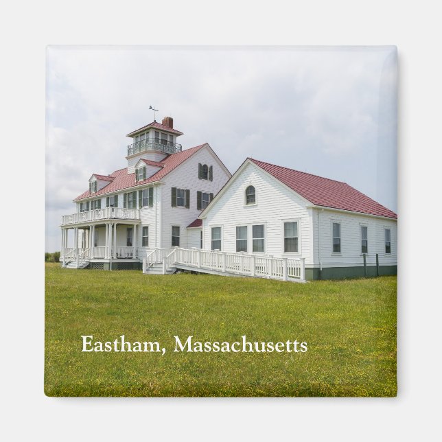 Íman Estação de Guarda Costeira Eastham Massachusetts (Frente)