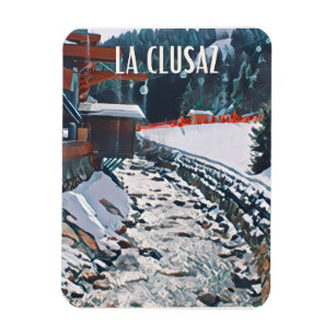 Íman Estação de ski La Clusaz